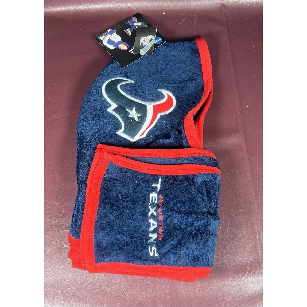 Houston Texans Ultra‎ Fleece Hoodie Scarf With Pockets New NFL